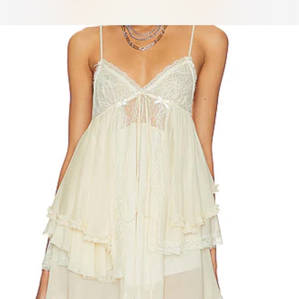 Aniye Records Lace Babydoll Dress